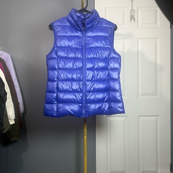 BCBGeneration Blue Puffer Vest - Picture 2 of 2